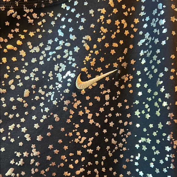 Nike Black Leggings with White Speckles - Picture 4 of 4